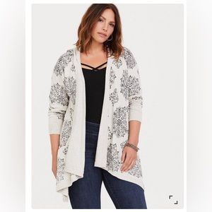 TORRID Harry Potter Divination Print Hooded Cardigan